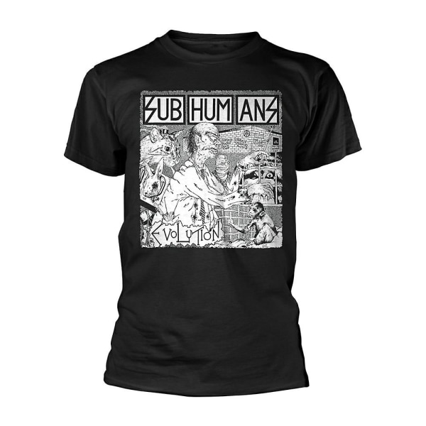 Subhumans Evolution T-shirt L