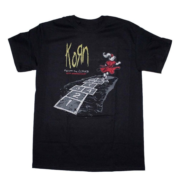 KoRn T-shirt Korn följer ledaren 20-årsjubileum T-shirt XXL