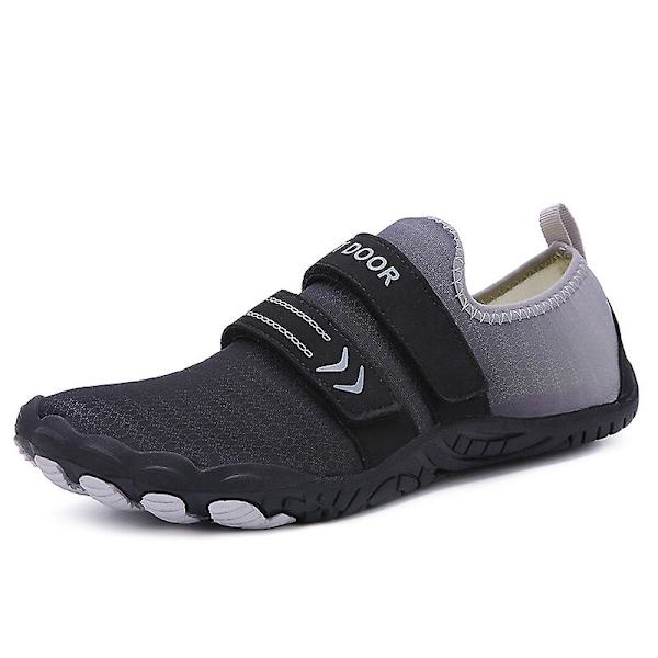 Yogaskor för kvinnor Snabbtorkande River Walking Skor Vattenskor A05 BlackGray 43