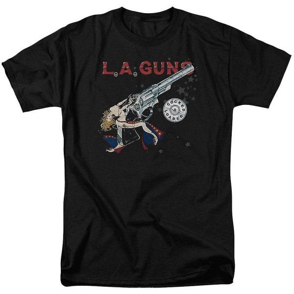 La Guns spänd och laddad vuxen T-shirt L