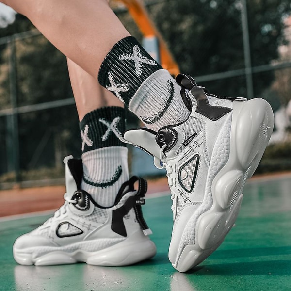 Basketskor för herr Andas Sneakers Löparskor 3Af305 Black 44