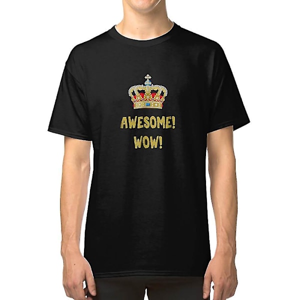King George - Awesome Wow - Founding Father Hamilton T-shirt M