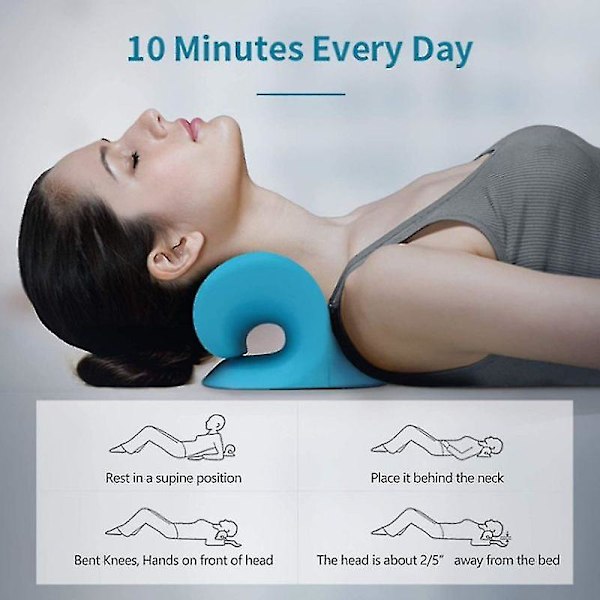 Neck Shoulder Stretcher Relaxer Cervical Shoulder Relaxer Device Massage Kudde
