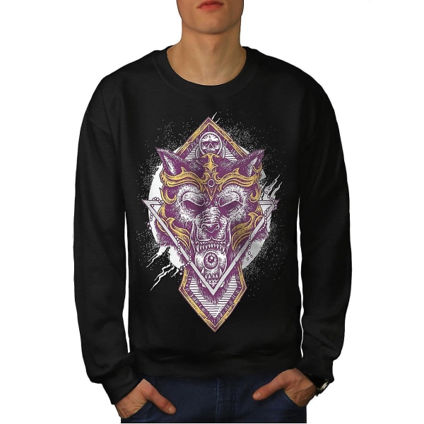 Beast Wild Nature Men Blacksweatshirt M