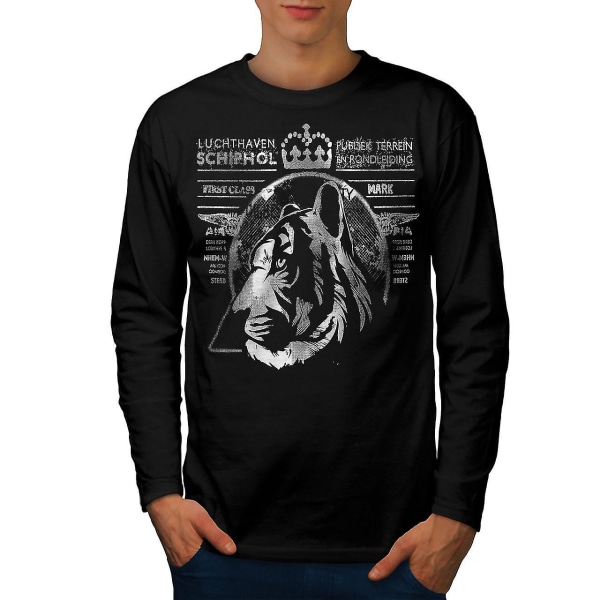 Lion King Beast män svart långärmad T-shirt M