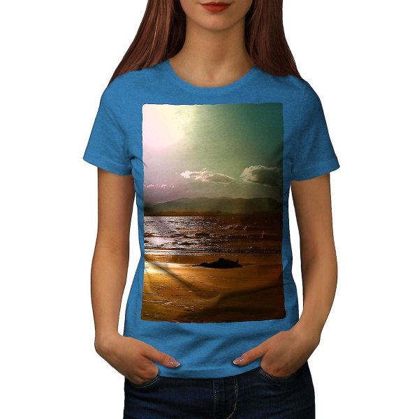 Sea Ocean Water Nature Kunglig T-shirt för kvinnor M