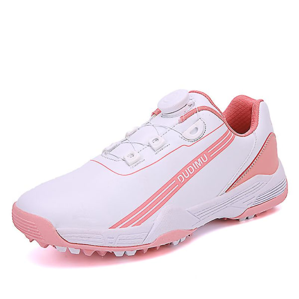 Herr Sport Löparskor Golfskor Halkfria Sneakers Fr21818 Pink 39