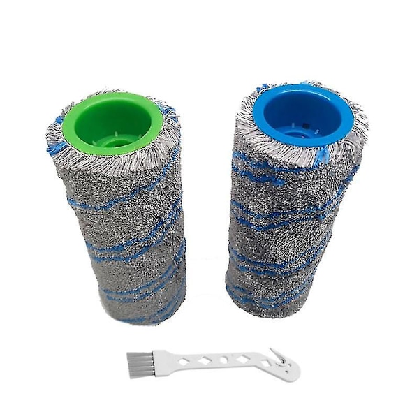 2 delar Microfiber Roller Borste Set Ersättning för Karcher