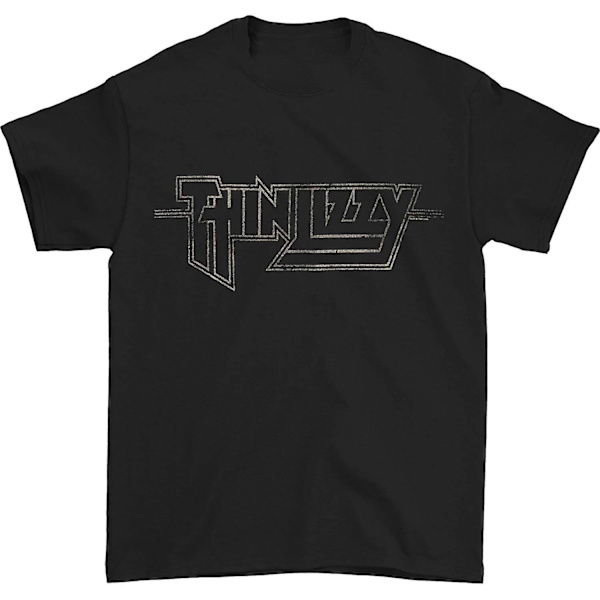 Tunn Lizzy T-shirt med klassisk logotyp M
