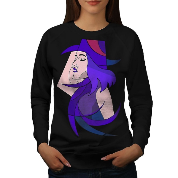 Hatt Människor Design Women Sweatshirt XL