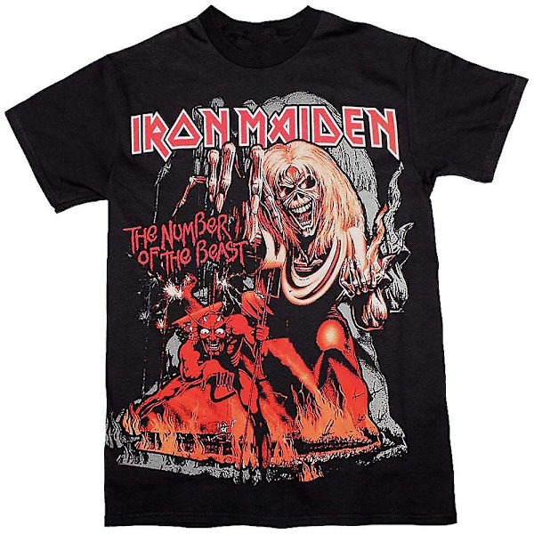 Nummer av odjuret Iron Maiden T-shirt S