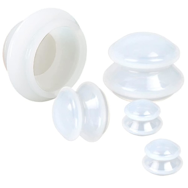 Set Silikonkoppningsglasset Set kopparmassagekoppar