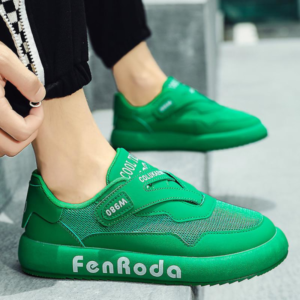 Herrskor Mode Sneakers Platta Casual Skor bl888 Green 42