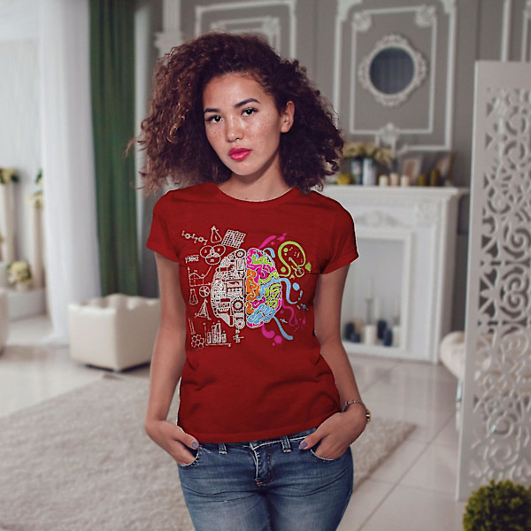 Imagination Tech T-shirt för kvinnor L