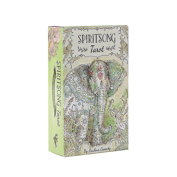 Spiritsong Tarotkort Däckspel Oracle Party Spelkort Engelsk Tarot Bordsspel Spådom Öde Underhållning68st Ts13