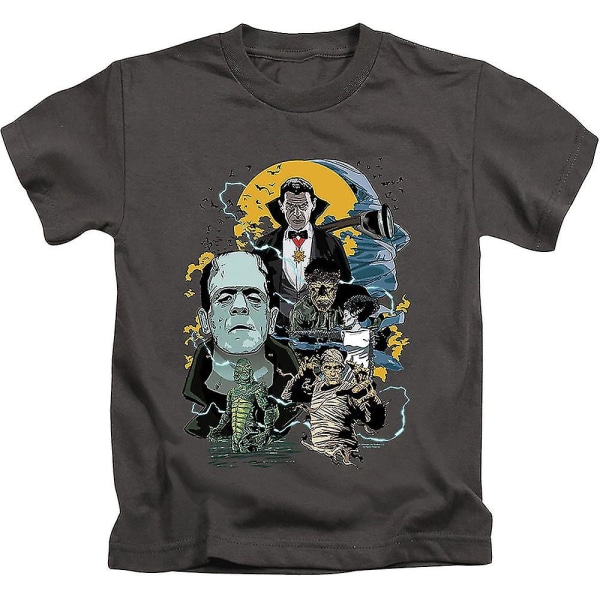 Ungdom Universal Monsters Collage Shirt Kläder M