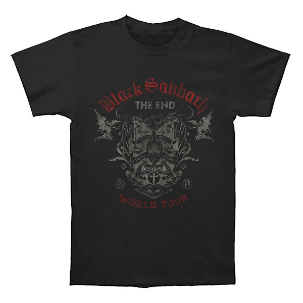 Black Sabbath The End Reading Skull T-shirt L