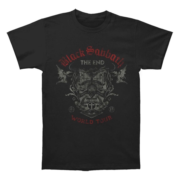 Black Sabbath The End Reading Skull T-shirt XXL