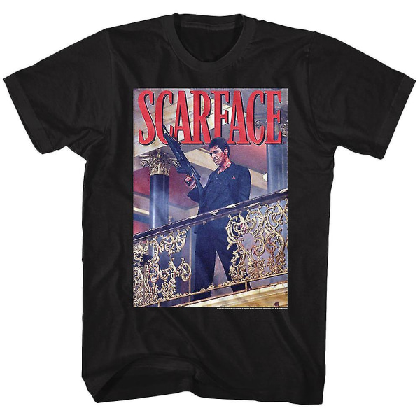 Tony Montana Affisch Scarface T-shirt XXL