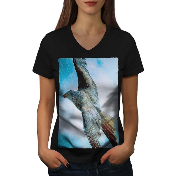 Wild Animal Eagle Women T-shirt L