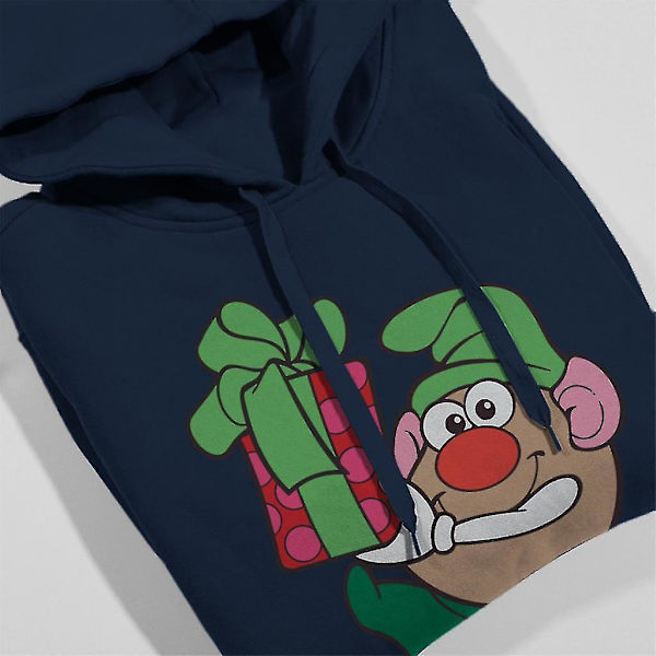 Mr Potato Head julfestlig elf huvtröja för kvinnor