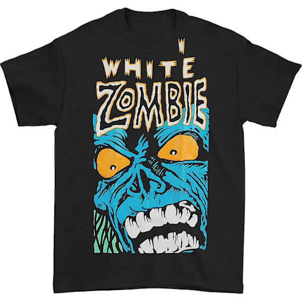Vita Zombie Blå Monster T-shirt kläder