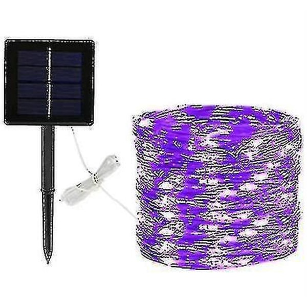 Lampor Solar Fairy Lights Outdoor Solar Powered LED String Lights Vattentäta Flera färger Du