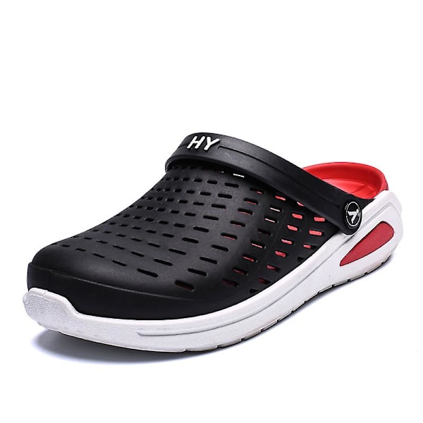Strandtofflor för män Modesandaler Utomhus Halkfria inomhusskor 3B6009 Black 41