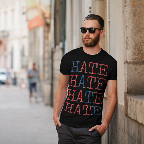 Hateful Hate Men Blackt-shirt S