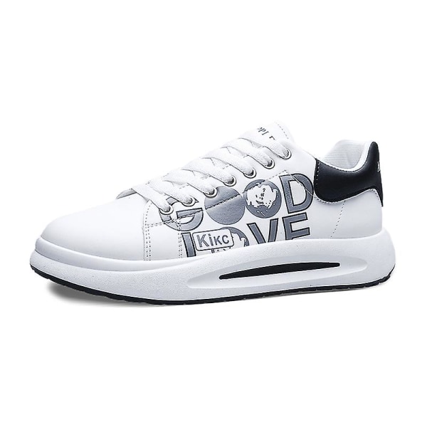 Herrskor Mode Sneaker Löparskor Halkfria Casual Skor Fr18520 Gray 41