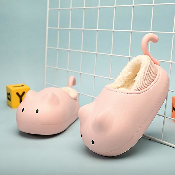 Barn bomullstofflor Modesandaler Utomhus Halkfria skor inomhus Yj5920 Pink 200