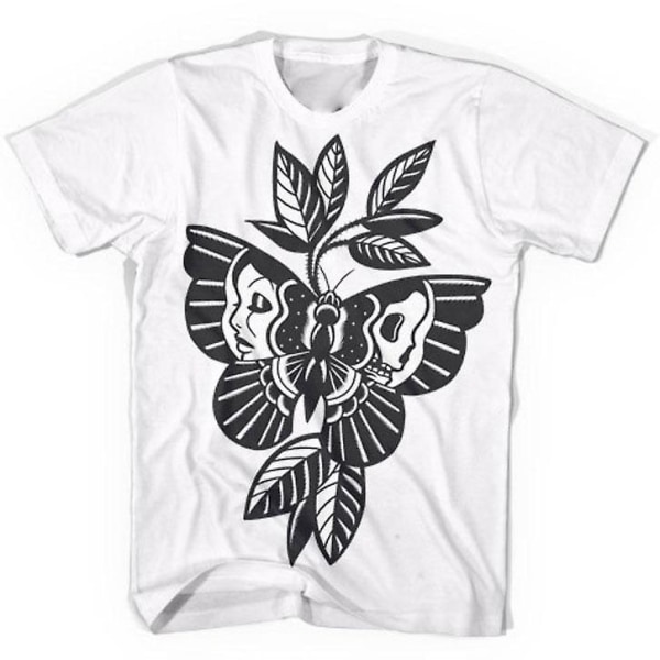 Black Rose District Butterfly T-shirt M