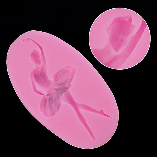 Balett flicka silikon mould