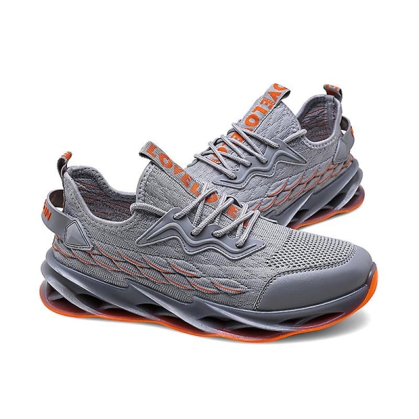 Herrsneakers Andas löparskor Mode Dam Sportskor 2Kf188 Gray 41