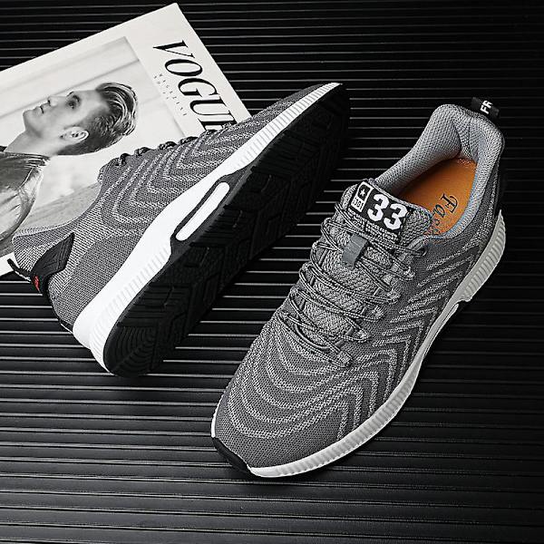 Herrsneakers Andas löparskor Mode Sportskor 3A2201 Gray 44