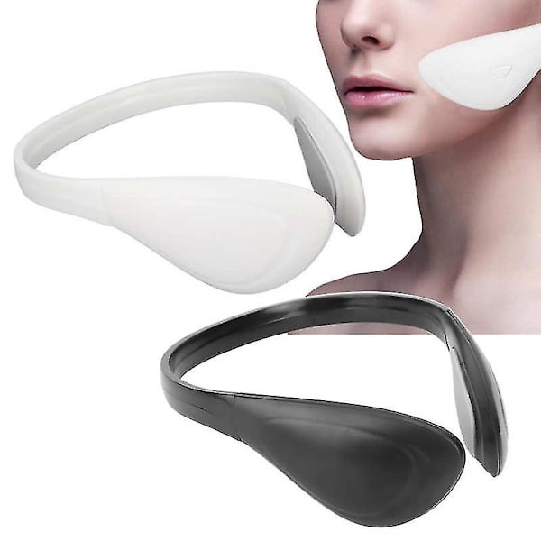 V Face Shaping Massager Elektrisk åtstramning Uppstramande hals V Face Machine 3 växlar Justering med akustisk vibration Lyftande ansikte White
