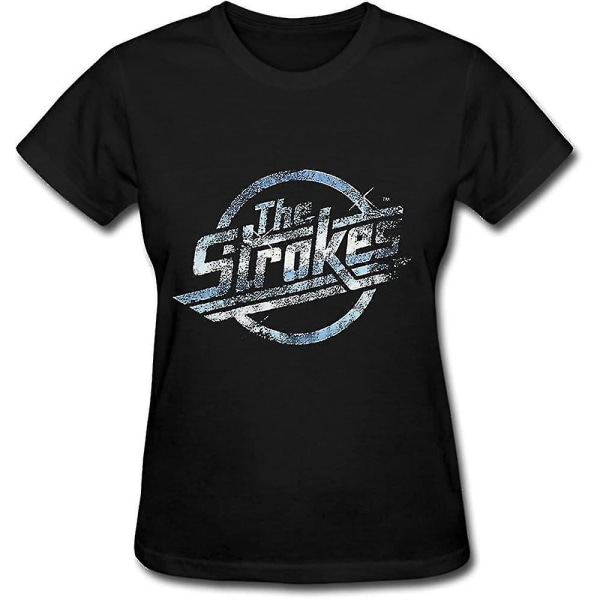 Fc The Strokes Fan Logo T-shirt för kvinnor Svart 3XL