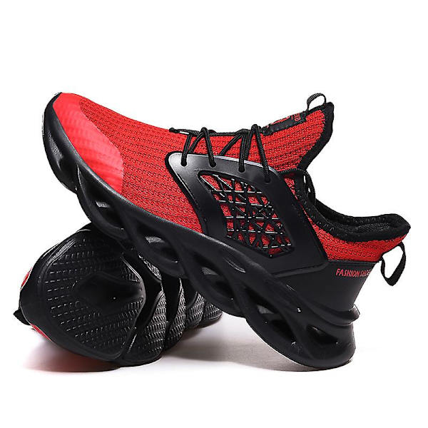 Herr Dam Sneakers Andas löparskor Mode Sportskor 2K5533 BlackRed 41