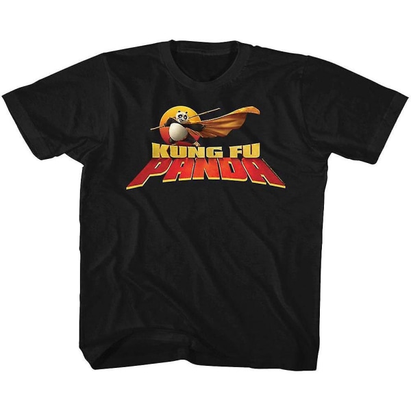 Kung Fu Panda Cape Flare Logo Youth T-shirt S