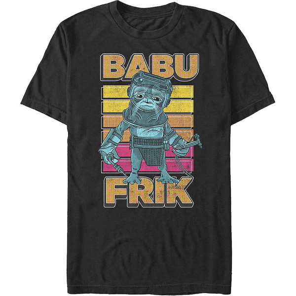 Retro Babu Frik Rise Of Skywalker Star Wars T-shirt XL