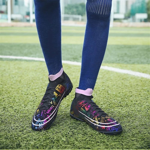 Fotbollsskor för män Turf Hightop Tf Fotbollsskor 35