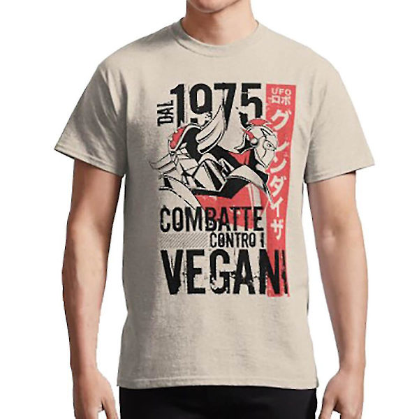 046b Goldrake Contro Vegan T-shirt M