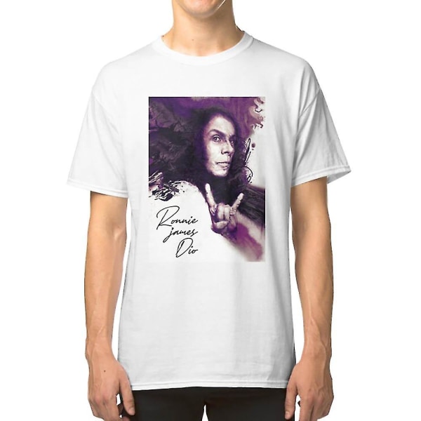 Ronnie James Dio Artwork T-shirt S
