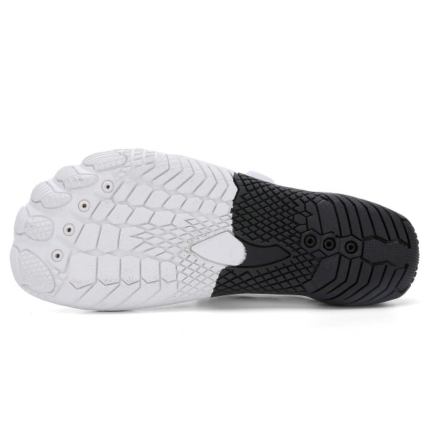 Vattenskor för män Snabbtorkande Sport Aqua Skor 3Ca026 White 46