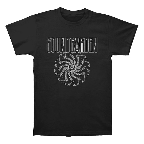 Soundgarden-svart Blade Motor Finger T Shirt Kläder