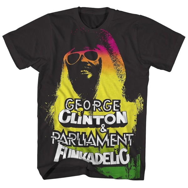 Funkadelic Tee George Clinton & parlament Funkadelic skjorta L