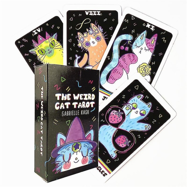 2021 Dancing In The Dark Tarotkortdäck Full engelsk brädspelsfest Familjespelkort Oracle-kort Kortspel78st Tt156