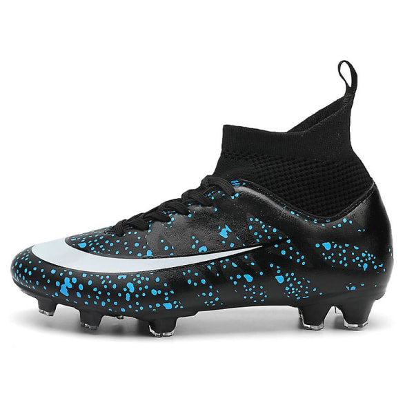 Fotbollsskor dam Spikes Fotbollsskor för ungdomar Stövlar Atletisk Sneaker 3C1313 Black 37