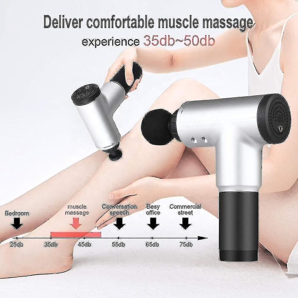 Muscle Massager Smärta Vibration Fascia Relax Relaxation Device Massage