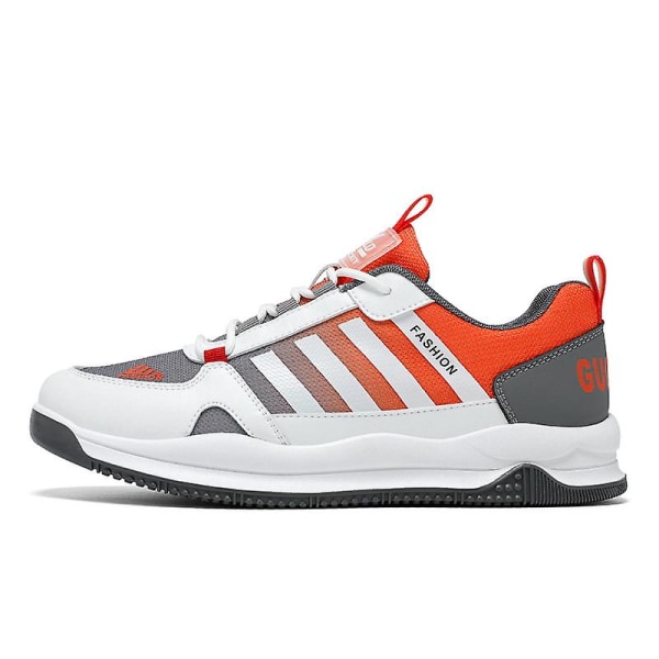Herrskor Andas Sneakers Trendiga Casual Skor Löparskor Yj865 WhiteRed 44